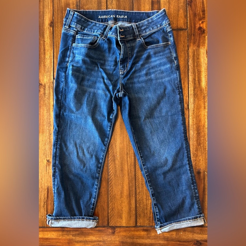 American Eagle Artist Crop Jeans